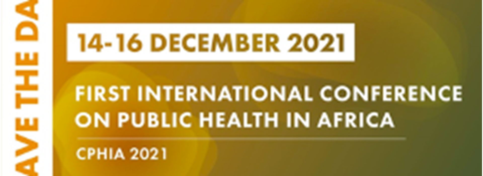 Première Conférence Internationale sur la Santé Publique en Afrique (CPHIA)