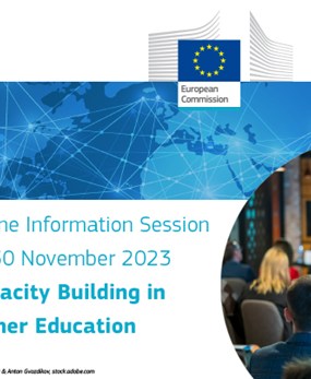 Infoday on Erasmus+ Capacity Building in Higher Education (CBHE) - 2024 Call for proposals.